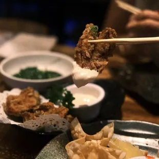 oysters and mussels, food