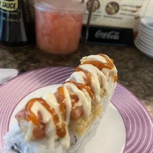 Crab Tempura and Cream cheese