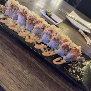 Dancing spicy salmon