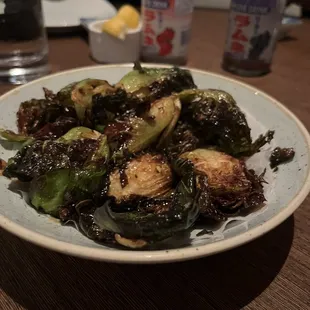 Crispy Brussel sprouts