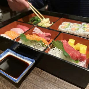 Bento box. So bright and gorgeous.