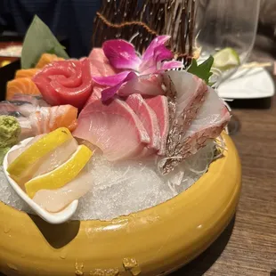 Sashimi. So pretty and fresh.