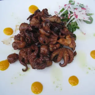 Grilled Baby Octopus