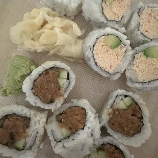 Crushed Tuna Rolls