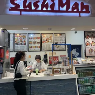 Sushiman counter