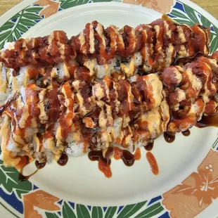 Red dragon roll