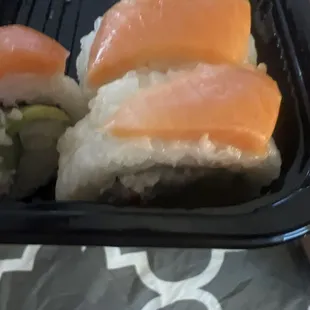 Salmon sushi