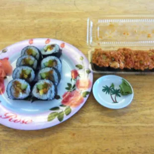 Ahi Nigiri Rolls