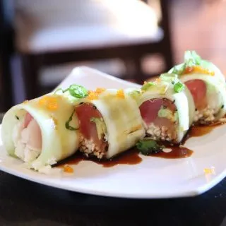 Keto Cauliflower Hand Roll