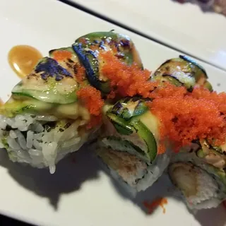 Garlic Salmon Roll