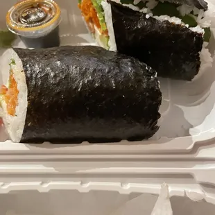 7. Surfing Salmon Burrito