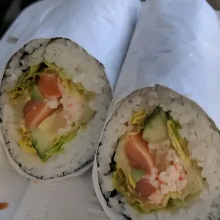 Spring Citrus Burrito