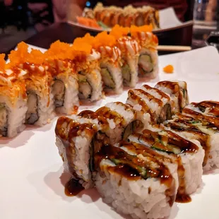 food, sushi and sashimi, sashimi, sushi