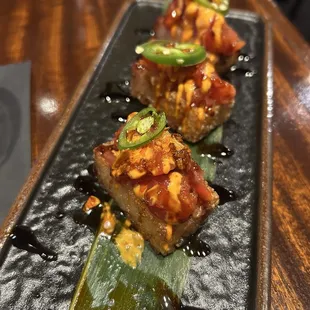 Spicy Tuna Bites