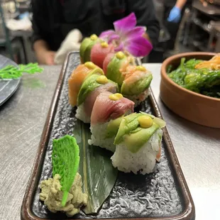 sashimi, sushi and sashimi, sushi, food