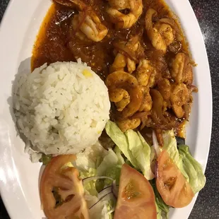 Camarones a La Diabla