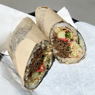 Uma Uma Beef Burrito