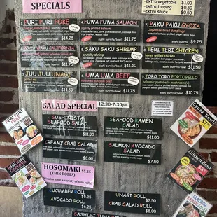 Menu has your mouth watering.