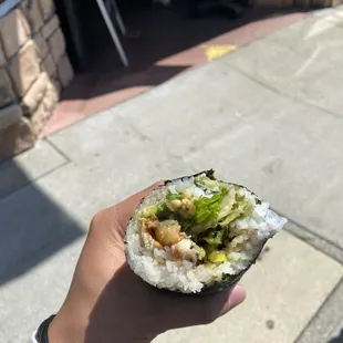 Unagi burrito