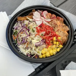 Puri Puri Poke bowl