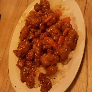 orange chicken