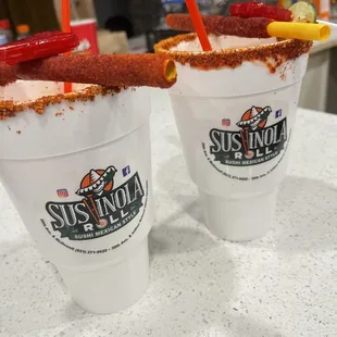 Virgin mango margarita. It really does not taste like fresh mango. I think it's maybe like mango syrup or something. But it still taste good