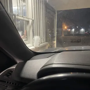 Drive thru window