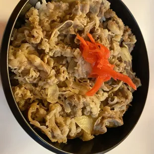 a bowl of rice and vegetables