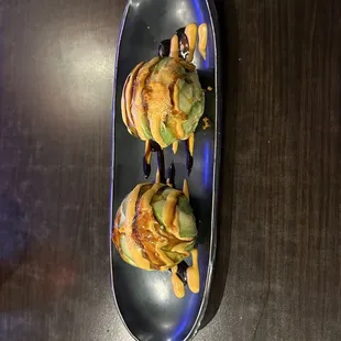 Dinosaur Eggs (with Spicy Tuna)  These are fantastic!