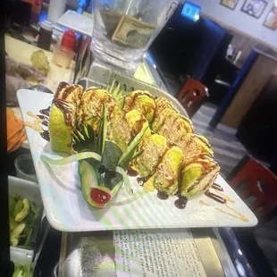 dragon fly roll