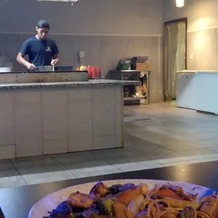 Hibachi Chef most definitely did his thing! Everything was delicious.