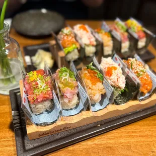 sushi and sashimi, food, sashimi, sushi