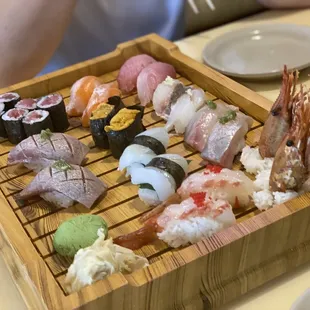 Nigiri Variety - ordered our favorite selections and everything was exceptionally good