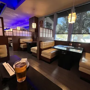 Grill booths