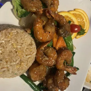 Dinner Tiger Shrimp Hibachi