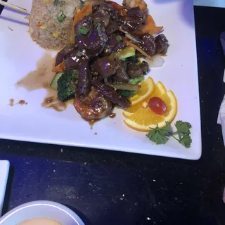 Dinner Choice Ribeye Hibachi