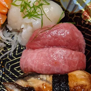 Scallop, Toro Nigiri
