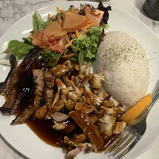 (p-5) Chicken Beef Plate