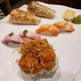 (c029) Tuna Poke Hand Roll