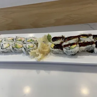 (e040) Eel Avocado Roll