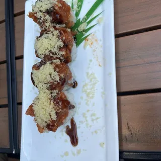 (f046) Spicy Salmon Roll