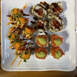 (f048) Spicy Tuna Guacamole Roll