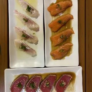 (g055) Snapper Yuzu Sauce Sashimi