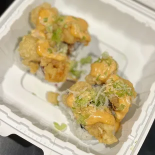 (f042) Popcorn Shrimp Roll