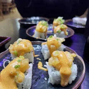 food, sushi and sashimi, sushi, sashimi