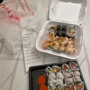 No Wasabi, No Soy Sauce, No Ginger, No Chopsticks, No Napkins Included!!!