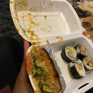 Spicy tuna crispy rice