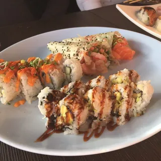 (c028) Sashimi Ceviche Hand Roll