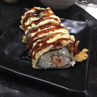 (f051) Spicy Tuna Tempura Roll