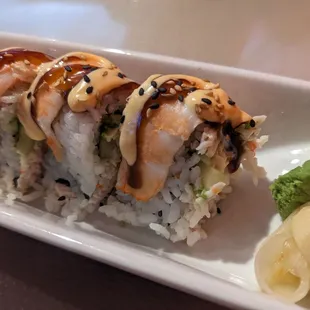 Tiger sushi roll